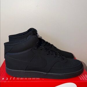 Nike Court Vision Mid Black CU6620-001 Men’s Size 13
